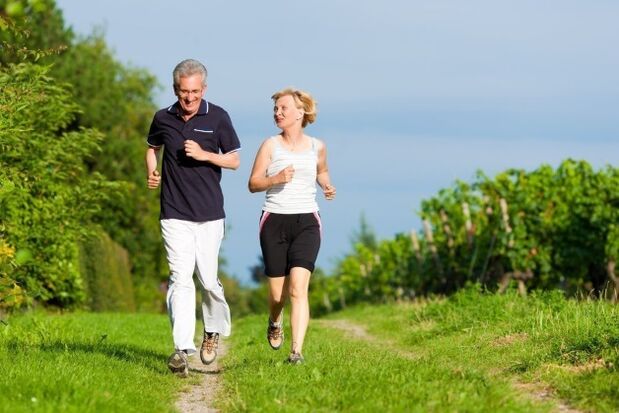 jogging na prevenciu osteochondrózy